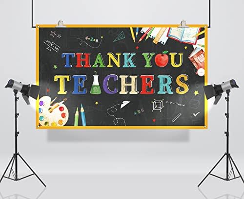 Vohado Благодаря на Учителите, на Фона На Фотобудки, Ден на Благодарност към Учителите, Вечерни, обяви, Окачен Знак, Готин Фон, Декорация