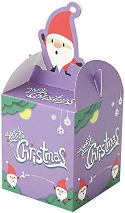 BONAQA Box Коледна книжен подарък кутия за партита, Подарък кутия в навечерието на Коледа, за да изберете броя, Контролирайте разходите