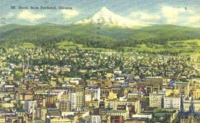 Пощенска картичка от Портланд, щата Орегон