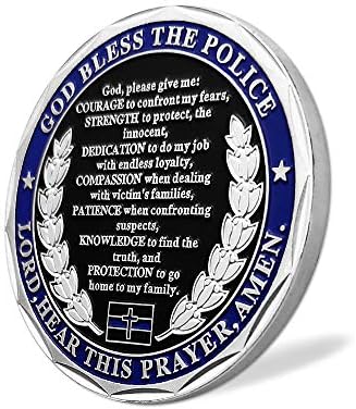 Монета Призовава правоохранителните органи на Свети архангел Михаил, Молитвата Боже, Благослови полицията