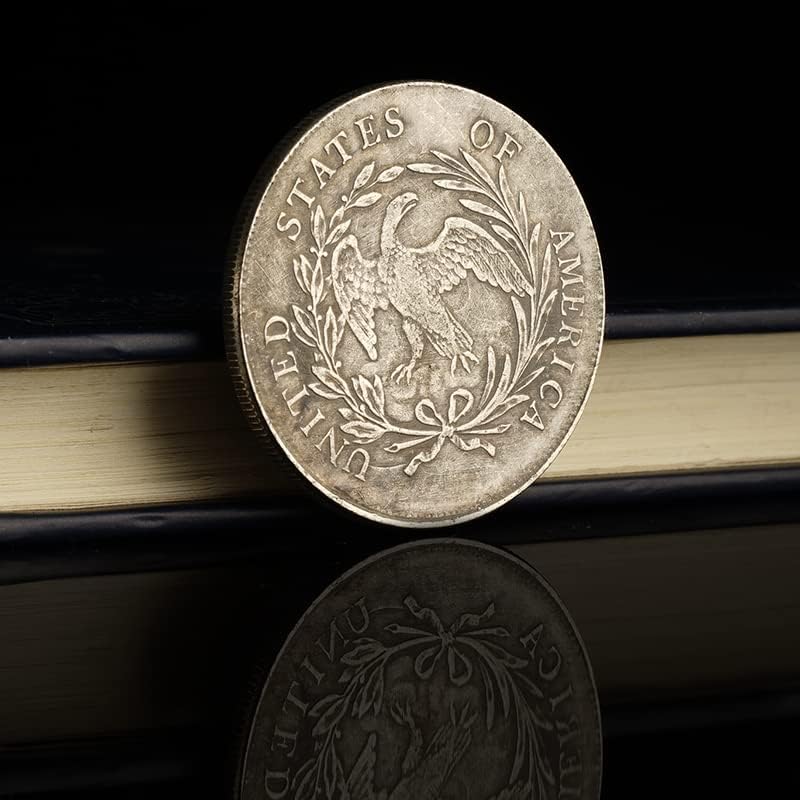 Американската Вълнообразни главата 1795 Главата на Богинята на Свободата Колекция от Стари монети, Древна монета Тура Океанская монета