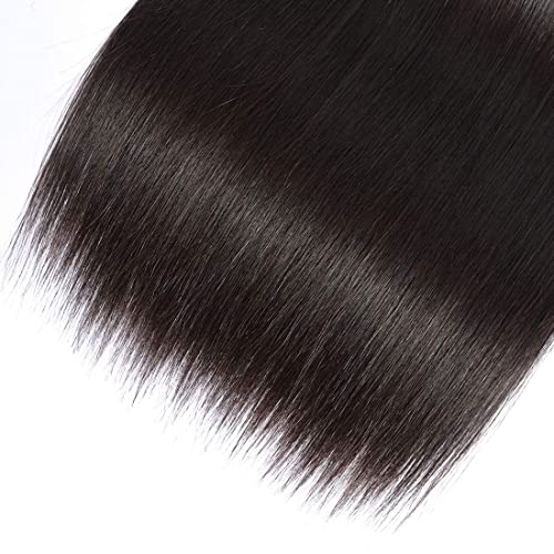 BLACKMOON HAIR Бразилски Косата 3 Лъч Тъче Девствени Непреработени Пряка Човешка Коса 28 28 28 инча Бразилски права Коса с Естествен