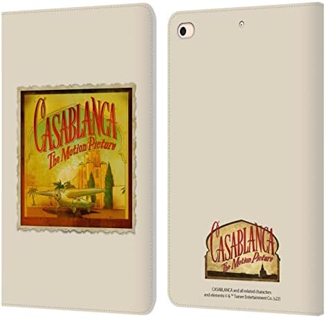 Дизайн на своята практика за главата Официално Лицензиран Казабланка Rick's Cafe Graphics Кожен Калъф-книжка-джобен формат и е Съвместим