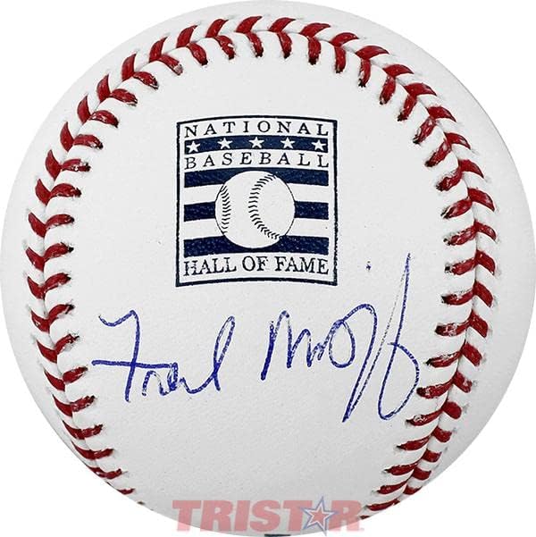Бейзбол лого Залата на славата с автограф от Фред Макгриффа - Бейзболни топки с автографи